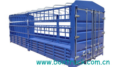 Stake truck body